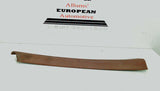 Mercedes W116 left rear door pillar molding brown
