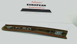 Mercedes W116 left rear door pillar molding brown