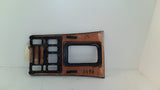 Mercedes W126 300SD, 420SEL 560SEL wood shifter console plate