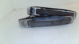 Mercedes W126 300se 350sdl 420sel 560sel  86-91 Front Outer Door Handle Left/Right Set w/key #144  (USED)