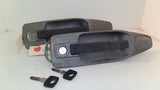 Mercedes 560SEC Left Right Outer Door Handle w/keys #1200 (USED)