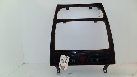 Mercedes W203 C240 C280 C300 C320 03-06 Center Dash Wood Cover 2033804639 #6 (USED)