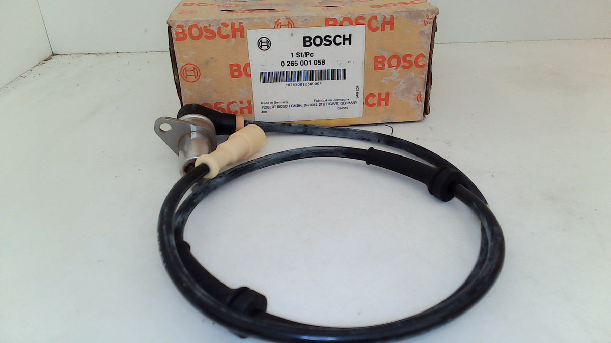 BMW E30 ABS Wheel Speed Sensor 34521178981 Bosch 0265001058 (NEW