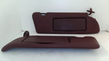 Mercedes W126 Sedan Left/Right Sunvisor Burgandy (USED)