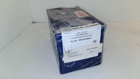 Volkswagen Brake Pads 7M3698151A MEYLE (NEW)