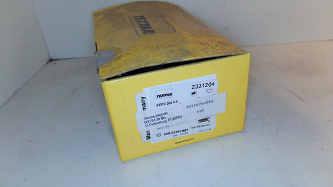 BMW Brake Pads 34116764540 34116794915 TEXTAR (NEW)