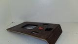 Mercedes R107 W107 560SL 86-89 Wood Shifter Console Plate #110 (USED)
