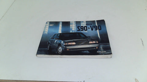 Volvo V90 S90 Owners Manual #035 (Circa 1997 USED)