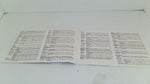 Volvo 240 Owner's Manual Records Book w/Sleeve #033 (Circa 1982 USED)