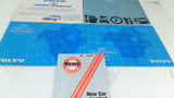Volvo 760 Wagon Turbo Owner's Manual Records Book w/Sleeve #030 (Circa 1986 USED)