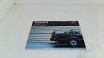 Volvo 760 Wagon Turbo Owner's Manual #027 (Circa 1986 USED)