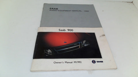 Saab 900 Classic Owner's Manual Audio Book #049 (Circa 1992 USED)