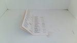 Saab 9000 Owner's Manual, w/Binder, Service Booklet #050 (Circa 1988 USED)