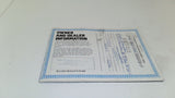 Vintage Volvo Owners/Maintenance/Service Manual #063 (USED)