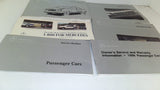 Mercedes W208 2000 CLK320 Owner's Manual. Records w/Book #025 (USED)