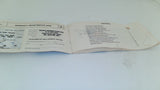 Mercedes 1986's Owner's Service Records (USED)