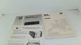 Vintage BMW 1984 325e Dealer Directory Audio Manual #002 (USED)